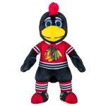 Bleacher Creatures Chicago Blackhawks Tommyhawk 10" Mascot Plush Figure- A Mascot for Play or Display