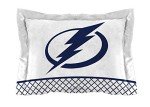 The Northwest Company NHL Tampa Bay Lightning Comforter and Sham Set, Full/Queen, Draft