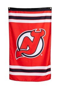 Calhoun NHL Officially Licensed Indoor Team Logo Wall Banner - New Jersey Devils (30" by 50")