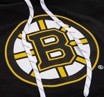 Calhoun NHL Surf & Skate Mens Varsity Retro Style Pullover Hoodie – The Coastal Collection (X-Large, Boston Bruins)