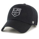 NHL Los Angeles Kings '47 Clean Up Adjustable Hat, Black, One Size