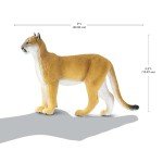 Safari Ltd. Florida Panther Figurine - Realistic 9" Model Figure - Fun Educational Wildlife Toy for Boys, Girls &Kids Ages 3+