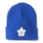 AMERICAN NEEDLE Toronto Maple Leafs NHL National Hockey League Team Terrain Knit Beanie Cap, Royal Blue (24010A-TML-ROY)
