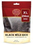 Spicy World Minnesota Grown Black Wild Rice 24oz Bag (1.5LB) | Premium Quality | All Natural, Hearty Grain with Rich Flavor | Perfect for Rice Dishes & Recipes