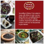 Spicy World Minnesota Grown Black Wild Rice 24oz Bag (1.5LB) | Premium Quality | All Natural, Hearty Grain with Rich Flavor | Perfect for Rice Dishes & Recipes