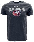Blue 84 Standard NHL Officially Licensed T-Shirt Heathered Black