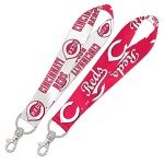 MLB Cincinnati Reds Lanyard Key Strap, 1"