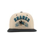 ZHATS Standard NHL Officially Licensed Adjustable Snapback Hat Milestone, Dark Stone, One Size