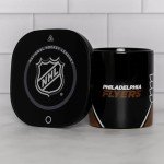 Uncanny Brands Philadelphia Flyers Logo Mug Warmer with Mug – Keeps Your Favorite Beverage Warm - Auto Shut On/Off