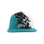 ZHATS Standard NHL Officially Licensed Adjustable Snapback Hat Flat Bill Z11 Retro Paintbrush, Team Color, One Size
