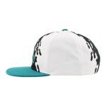 ZHATS Standard NHL Officially Licensed Adjustable Snapback Hat Flat Bill Z11 Retro Paintbrush, Team Color, One Size