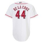 Elly De La Cruz Cincinnati Reds MLB Kids Youth 8-20 White Home Player Jersey (10-12)