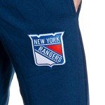 NHL Men's Premium Fleece Official Team Sweatpants (New York Rangers, Medium)