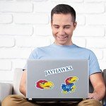 Rico Industries NHL Seattle Kraken Die Cut 3-Piece Triple Spirit Sticker Sheet