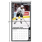 TURNER SPORTS Los Angeles Kings 2025 12x12 Team Wall Calendar (25998011943)