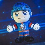 Bleacher Creatures New York Islanders Player 8" NHL Kuricha Sitting Plush - Soft Chibi Inspired NHL Player