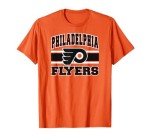 Philadelphia Flyers Stripe Orange Officially Licensed T-Shirt