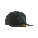 ZHATS Unisex Kid's NHL Officially Licensed Youth Adjustable Snapback Hat Flat Bill Z11 Black Element, One Size