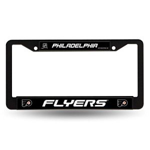Rico Industries NHL Philadelphia Flyers Standard Chrome License Plate Frame , 6 x 12.25-inches