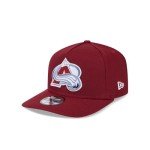 New Era NHL 9FIFTY A-Frame Adjustable Snapback Hat Cap One Size (US, Alpha, One Size, Colorado Avalanche - Maroon)
