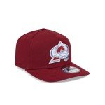 New Era NHL 9FIFTY A-Frame Adjustable Snapback Hat Cap One Size (US, Alpha, One Size, Colorado Avalanche - Maroon)