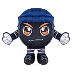 Bleacher Creatures Edmonton Oilers 8" NHL Kuricha Hockey Puck Sitting Plush - Soft Chibi Inspired Plush