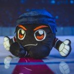 Bleacher Creatures Edmonton Oilers 8" NHL Kuricha Hockey Puck Sitting Plush - Soft Chibi Inspired Plush