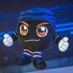 Bleacher Creatures Edmonton Oilers 8" NHL Kuricha Hockey Puck Sitting Plush - Soft Chibi Inspired Plush