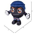 Bleacher Creatures Edmonton Oilers 8" NHL Kuricha Hockey Puck Sitting Plush - Soft Chibi Inspired Plush