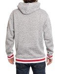 Calhoun NHL Surf & Skate Mens Muskoka Team Striped Premium Pullover Hoodie (New Jersey Devils, X-Large)