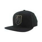 ZHATS Standard NHL Officially Licensed Adjustable Snapback Hat Flat Bill Z11 Black Element, One Size