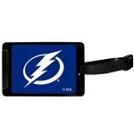Siskiyou NHL Tampa Bay Lightning Luggage Tag Black, One-size