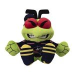Bleacher Creatures Columbus Blue Jackets Stinger 8" Kuricha Mascot Sitting Plush - Soft Chibi Inspired Mascot