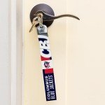 Rico Industries NHL Hockey Columbus Blue Jackets Standard Wrist Lanyard Key Chain, Cute Wristlet Strap Keychain Holder for Women Men Car Keys ID Badges Card Wallet Phone Camera