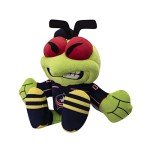 Bleacher Creatures Columbus Blue Jackets Stinger 8" Kuricha Mascot Sitting Plush - Soft Chibi Inspired Mascot
