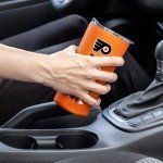 Rico Industries NHL Hockey Philadelphia Flyers 18oz Soft Touch, Easy Grip Tumbler