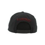 ZHATS Standard NHL Officially Licensed Adjustable Snapback Hat Flat Bill Z11 Black Element, One Size