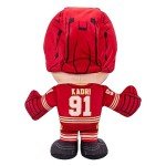 Bleacher Creatures Calgary Flames Nazem Kadri 8" NHL Kuricha Sitting Plush - Soft Chibi Inspired NHL Superstar