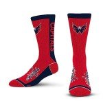 For Bare Feet NHL WASHINGTON CAPITALS MVP Crew Sock Team Color Large
