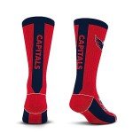 For Bare Feet NHL WASHINGTON CAPITALS MVP Crew Sock Team Color Large