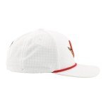 ZHATS Standard NHL Officially Licensed Rope Hat Snapback Backspin White, One Size