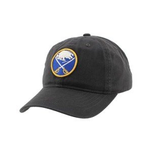 ZHATS Standard NHL Officially Licensed Adjustable Hat Scholarship Icon Charcoal, One Size