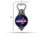 Rico Industries NHL New Jersey Devils Hockey Bottle Opener Magnet