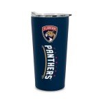 Rico Industries NHL Hockey Florida Panthers 18oz Soft Touch, Easy Grip Tumbler