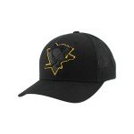 ZHATS Standard NHL Officially Licensed Adjustable Snapback Hat Dakota Element Black, One Size
