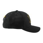 ZHATS Standard NHL Officially Licensed Adjustable Snapback Hat Dakota Element Black, One Size
