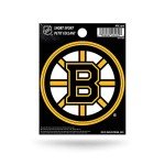 Rico Industries NHL Hockey Boston Bruins Short Sport Decal 3.75' x 4.75' Die Cut Team Logo Short Sport Decal