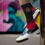 For Bare Feet NHL OTTAWA SENATORS Spray Zone Crew Sock Team Color Large