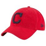 New Era MLB Core Classic 9TWENTY Alternate Adjustable Hat Cap One Size Fits All (Cleveland Guardians Red)