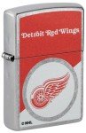 Zippo NHL Detroit Red Wings 2024 Street Chrome Pocket Lighter